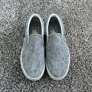Grey Corduroy Vans